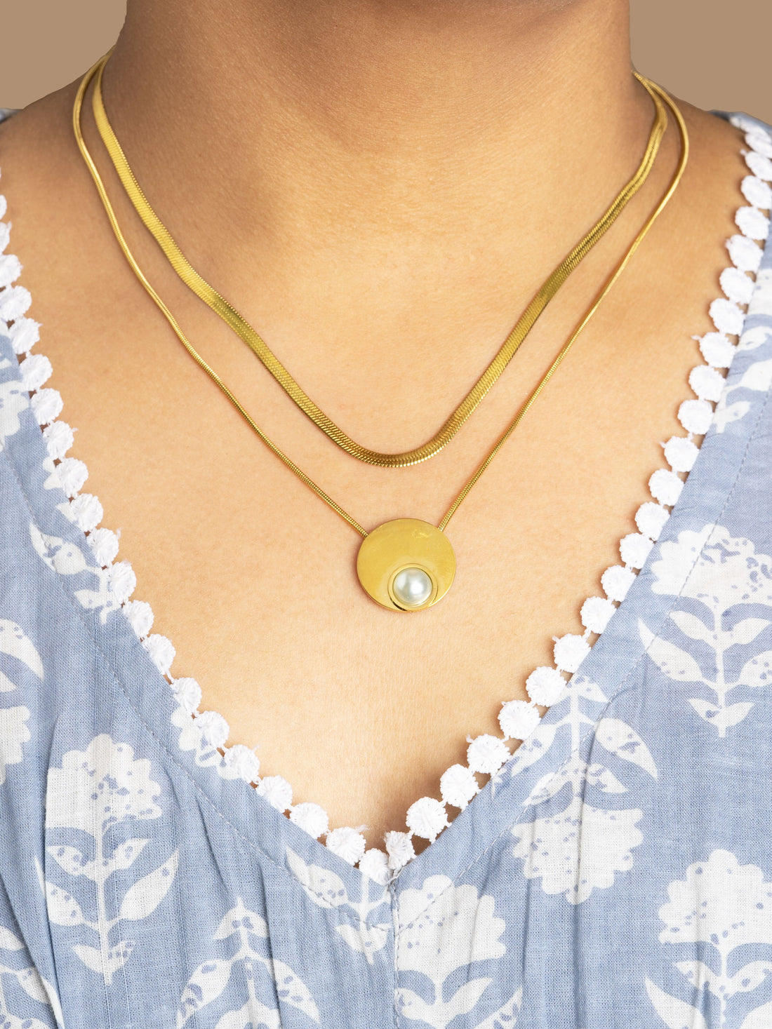 Artklim Celestial Orbit Pendant Necklace