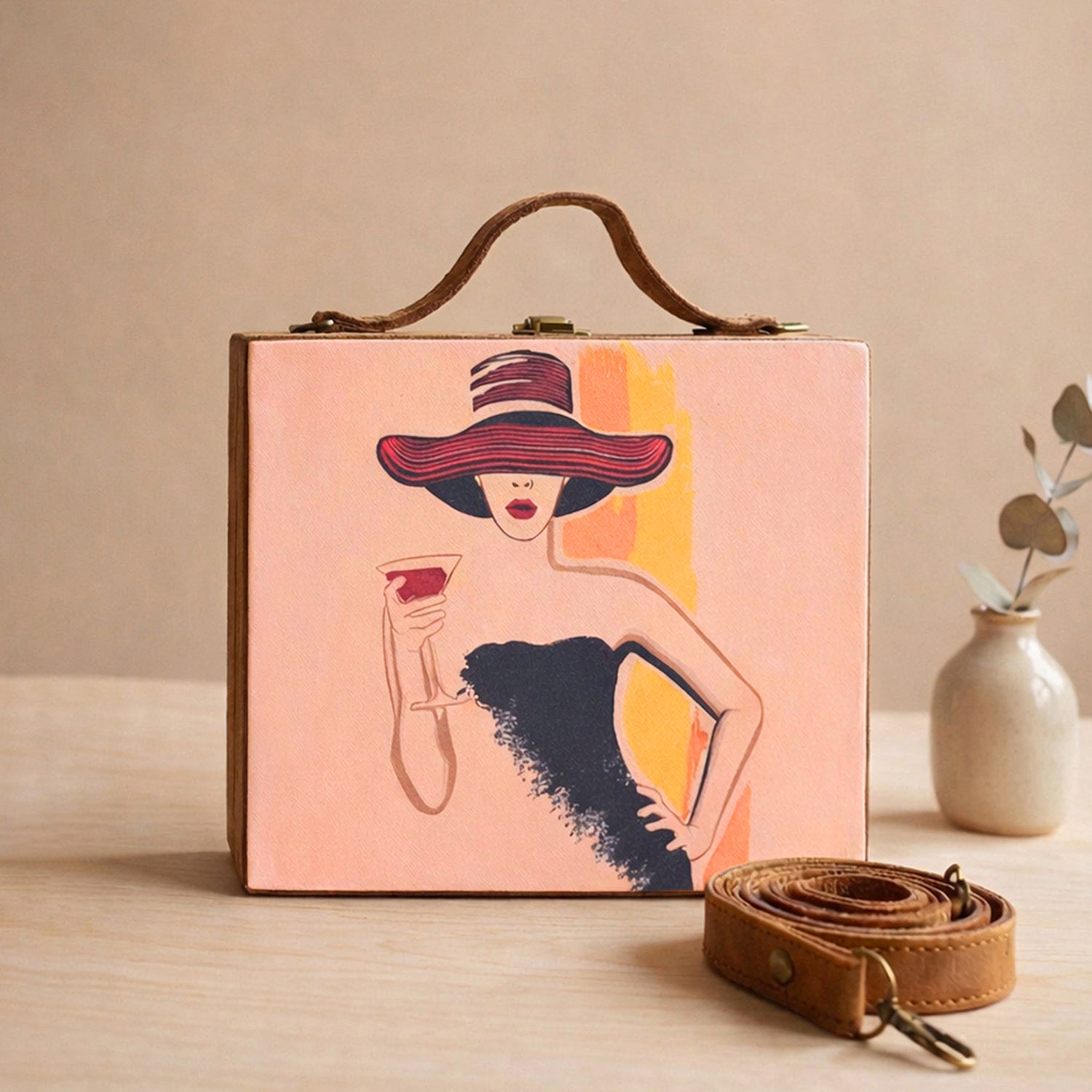 Toast A Wine Clutch