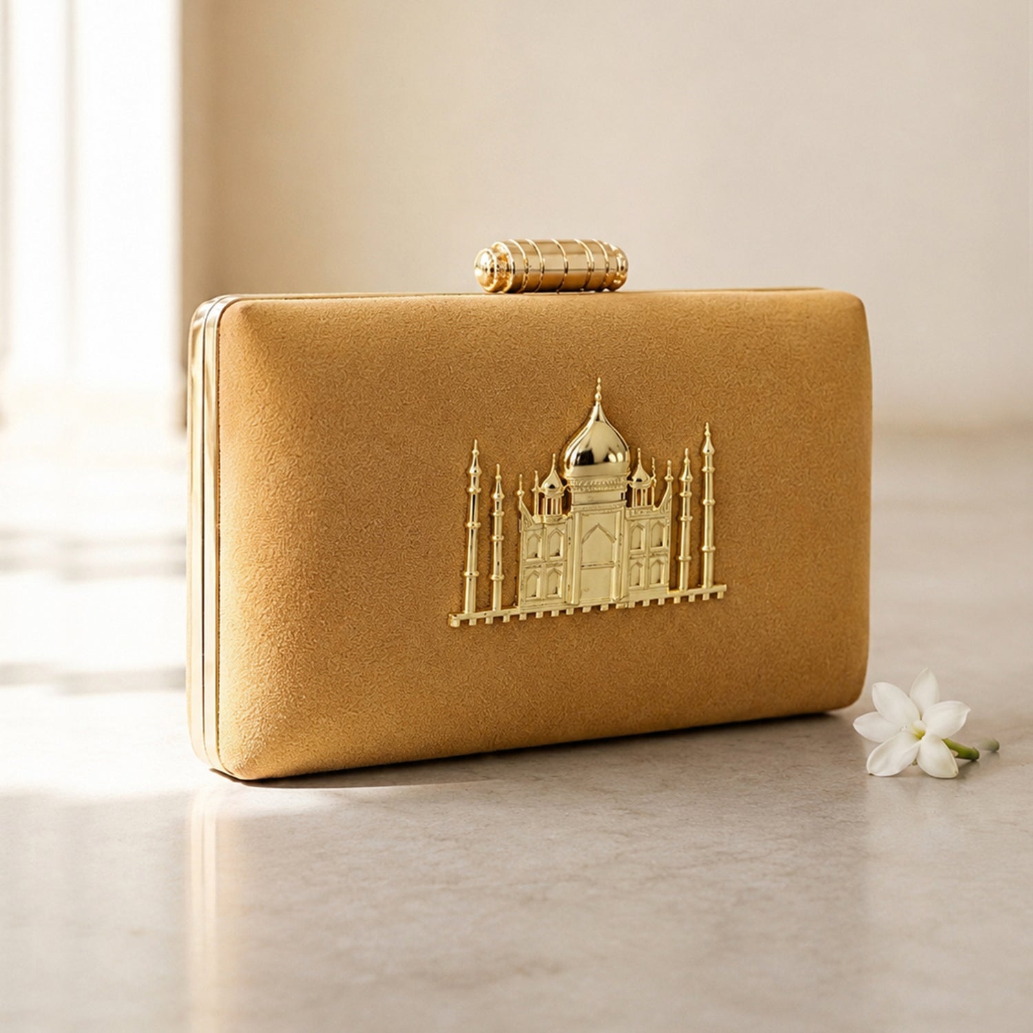 Artklim Party Clutch with Tajmahal Motif