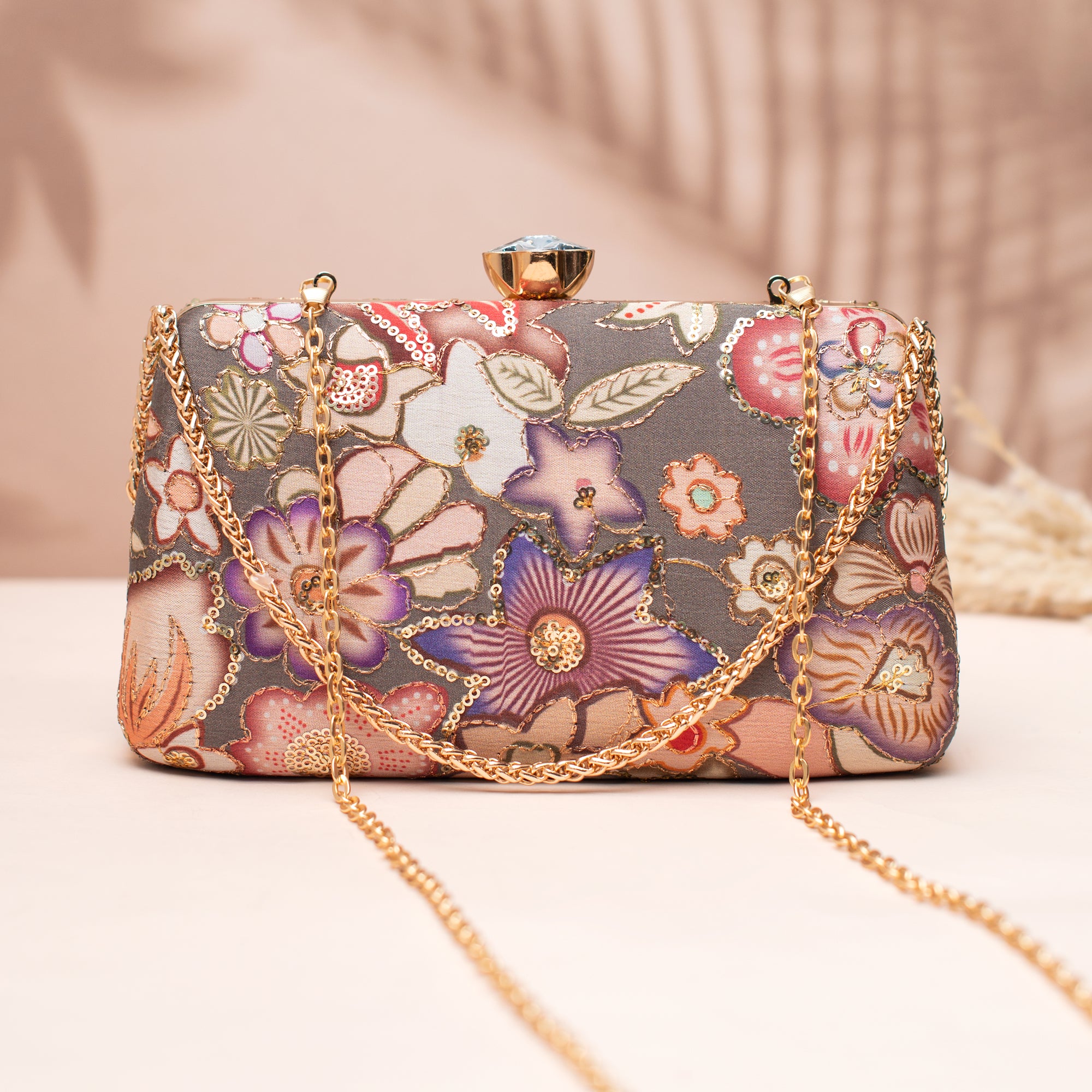 Artklim Midnight Garden Bloom Clutch