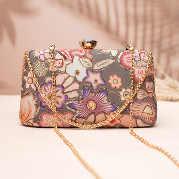 Artklim Midnight Garden Bloom Clutch
