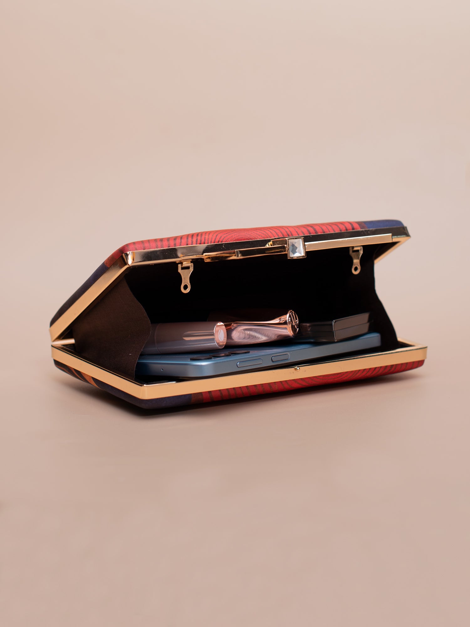 Artklim Mystic Spirals Printed Clutch