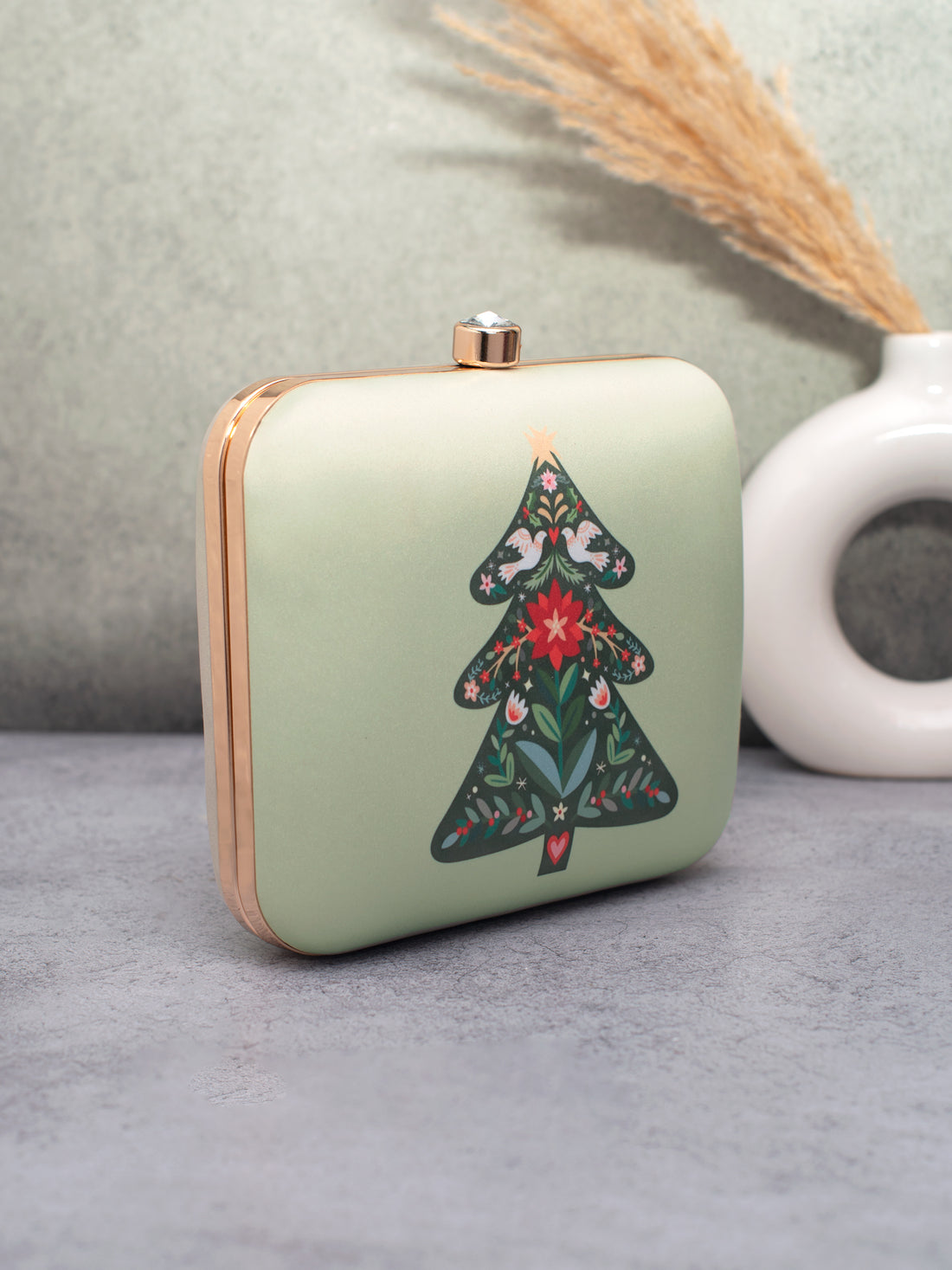 Artklim Christmas Tree Festive Clutch