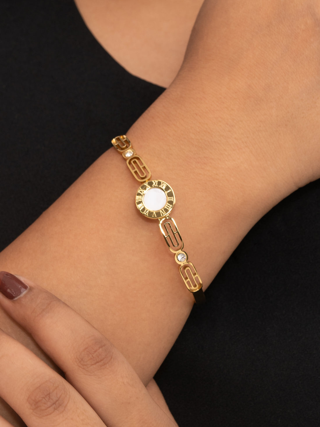 Artklim Gold Plated Aurora Luxe Anti Tarnish Bracelet