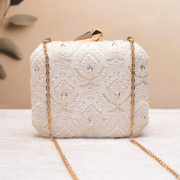 Artklim Mosaic Embroidery Clutch