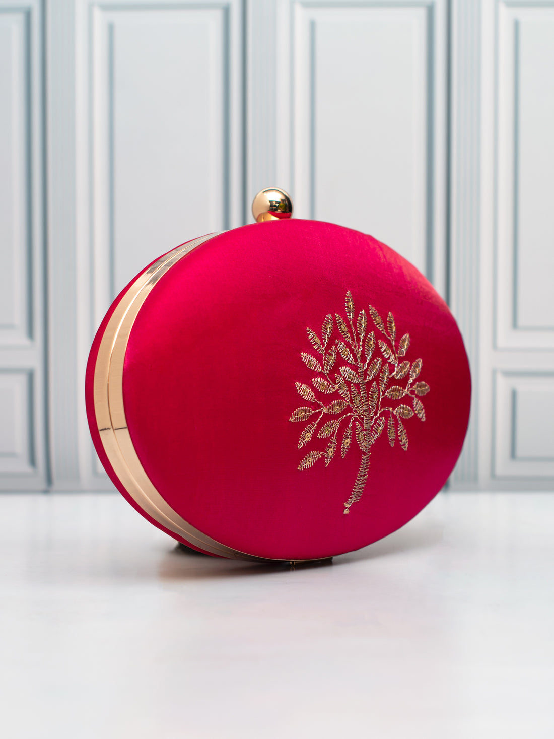 Artklim Crimson Blossom Tree Clutch