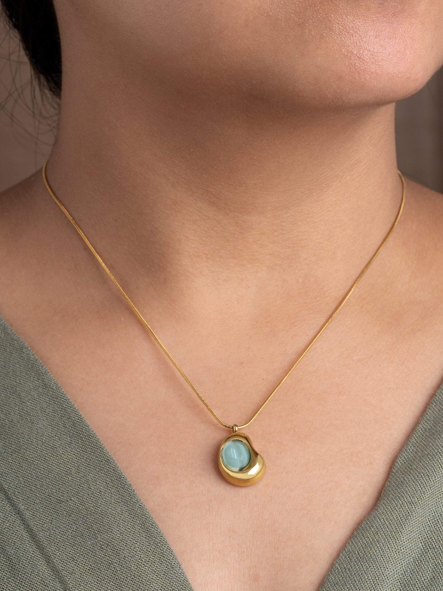 Artklim Aqua Glow Drop Pendant