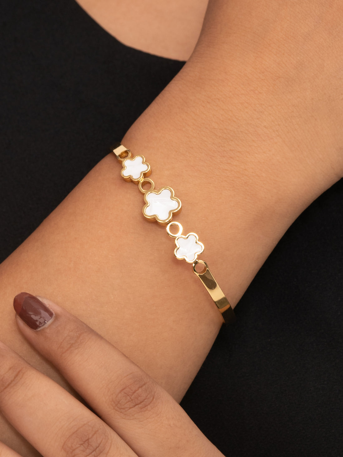 Artklim Gold Plated Celestial Anti Tarnish Bracelet