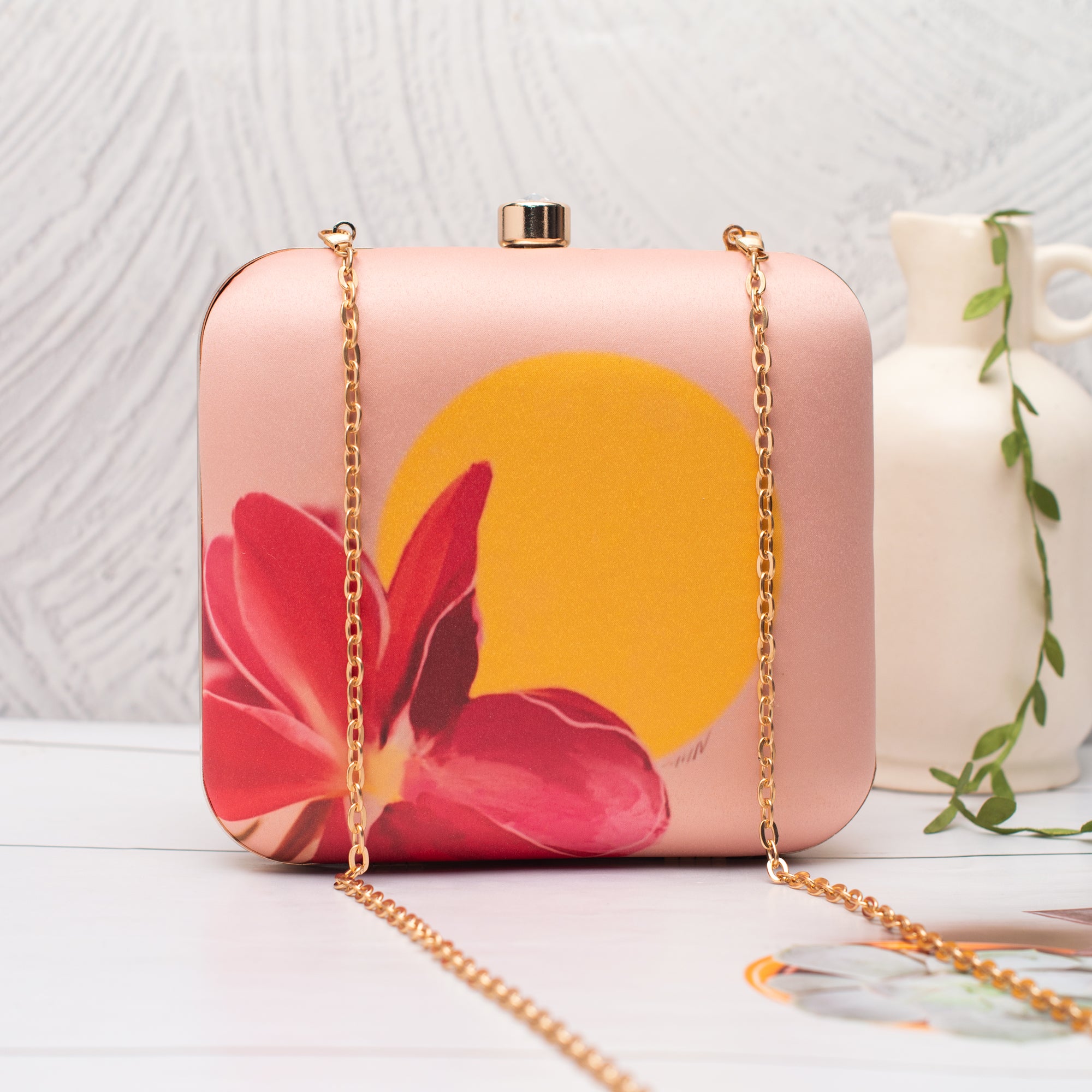 Artklim Sunset Blossom Luxe Clutch