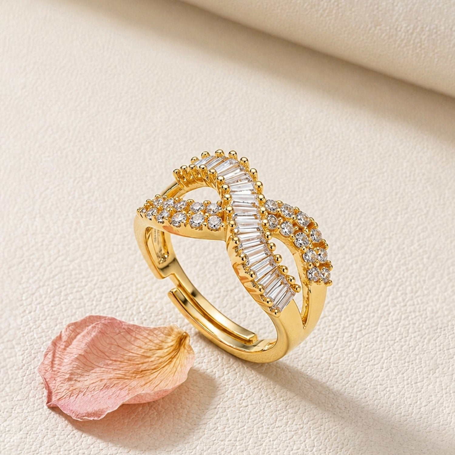Artklim Classic Gold Finish Anti-Tarnish Ring