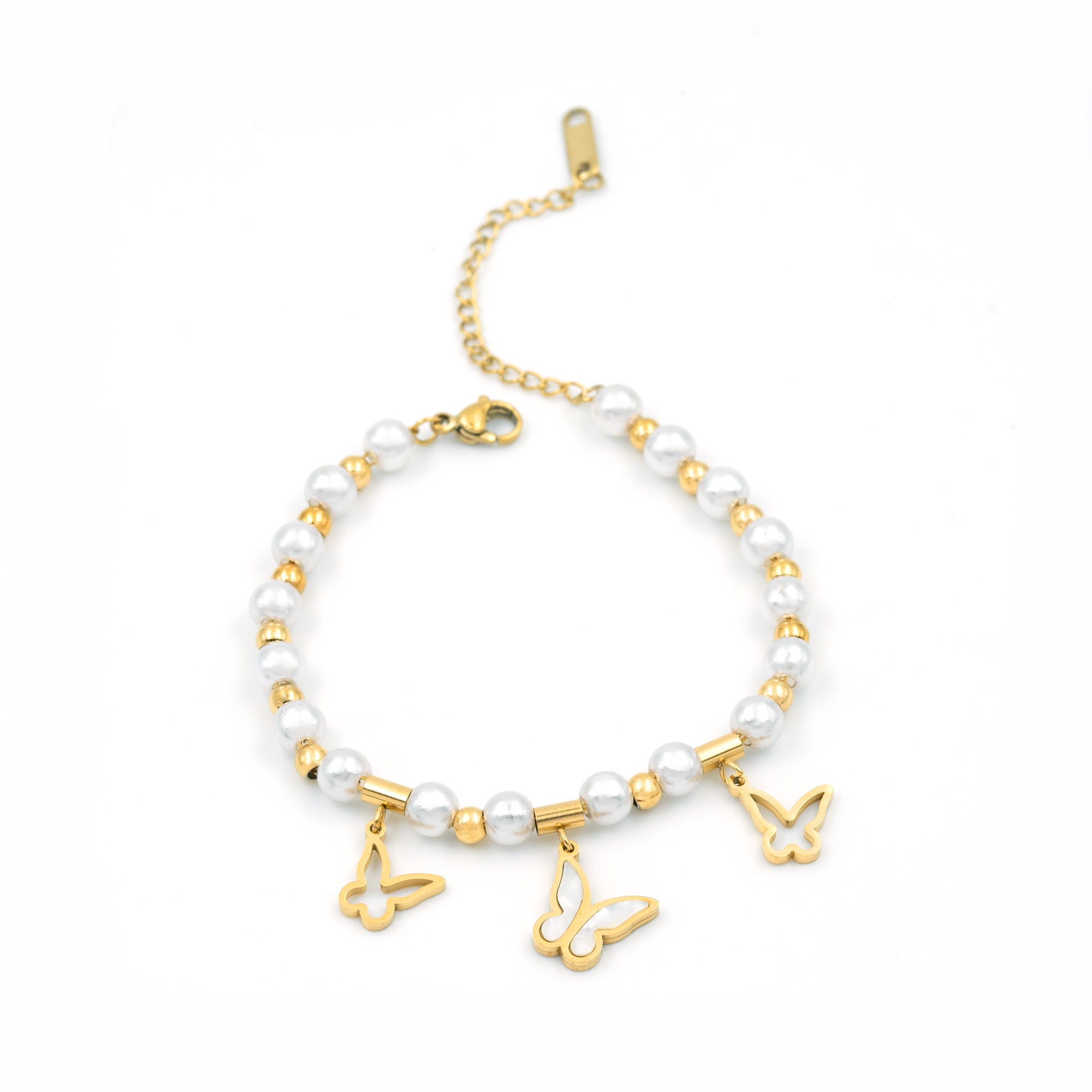 Artklim Golden Butterfly Bracelet