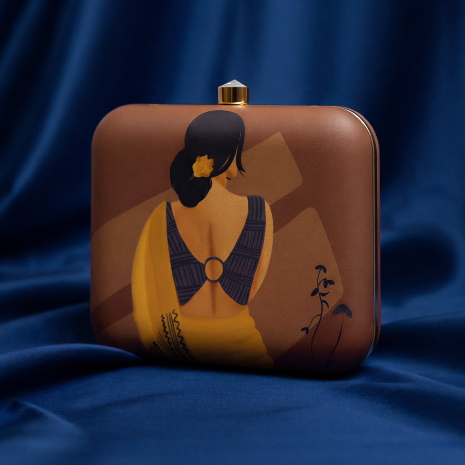 Artklim Indian Women Printed Clutch
