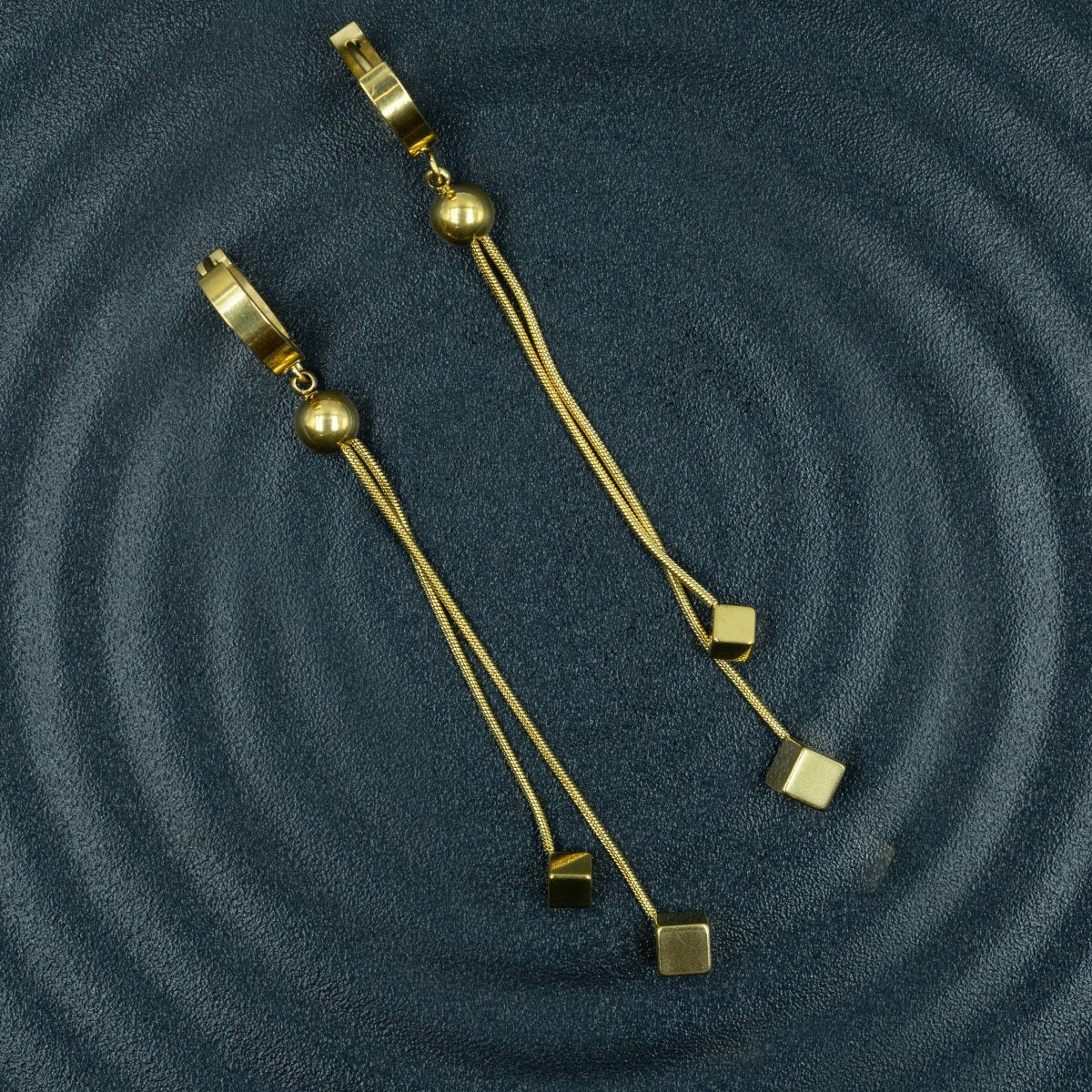 Artklim Minimalist Long Drop Earrings