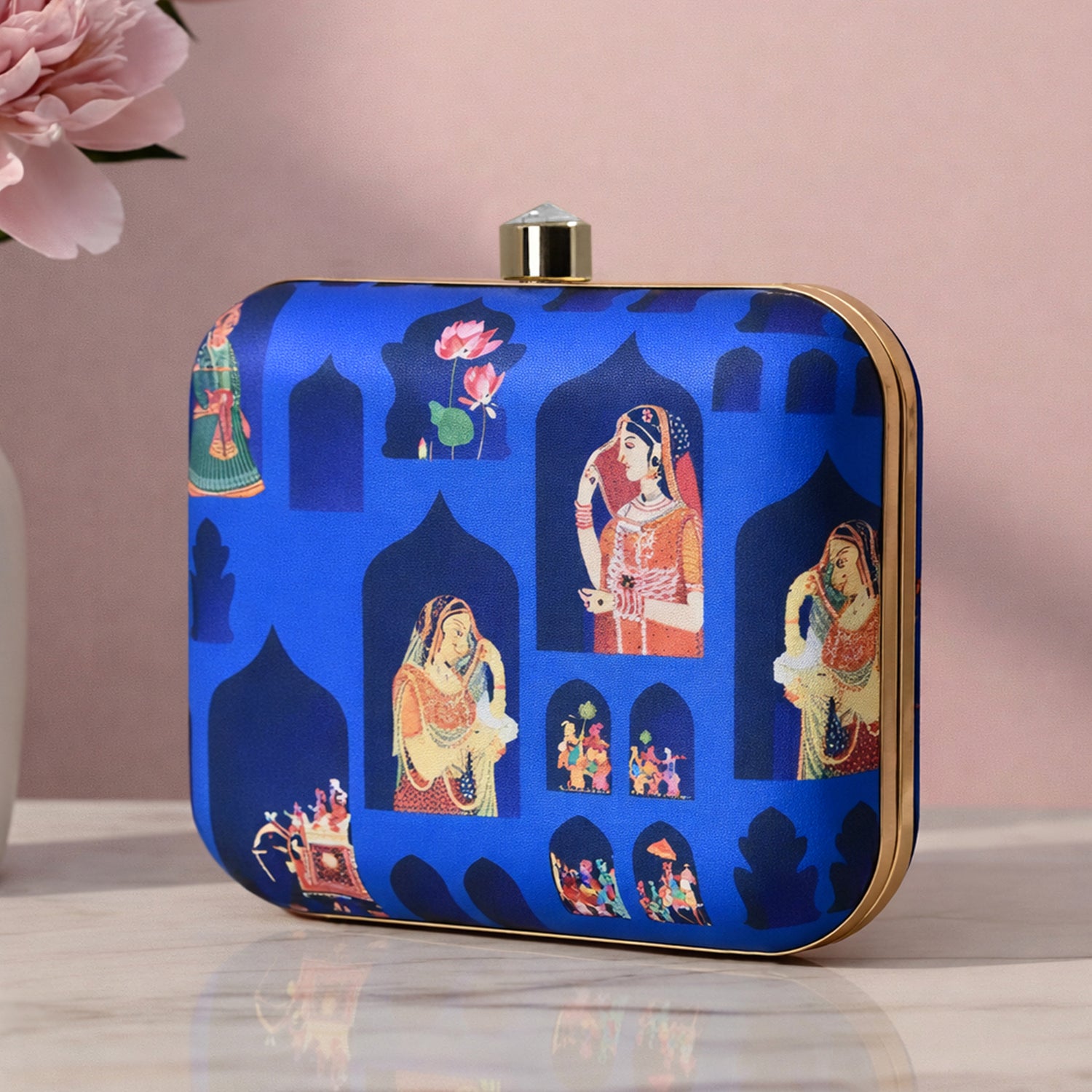 Mughal Women Printed Clutch