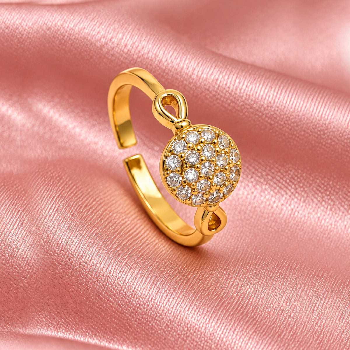 Artklim Mystic Charm Gold-Tone Anti-Tarnish Ring