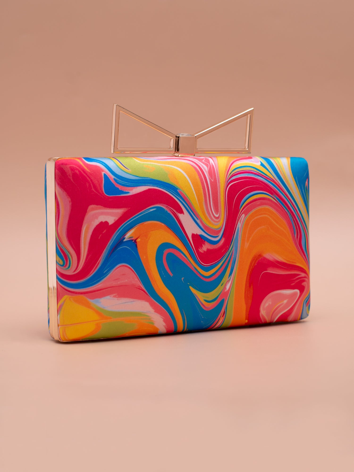Artklim Color Carnival Printed Clutch