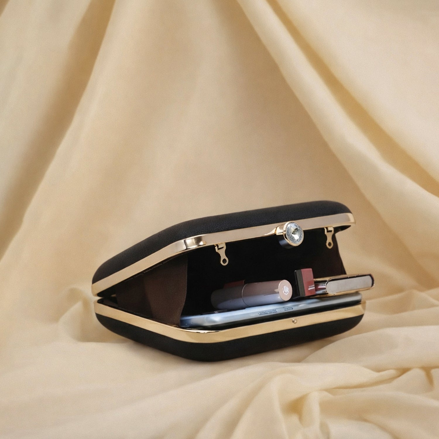 Artklim Flower Lady Printed Clutch Bag