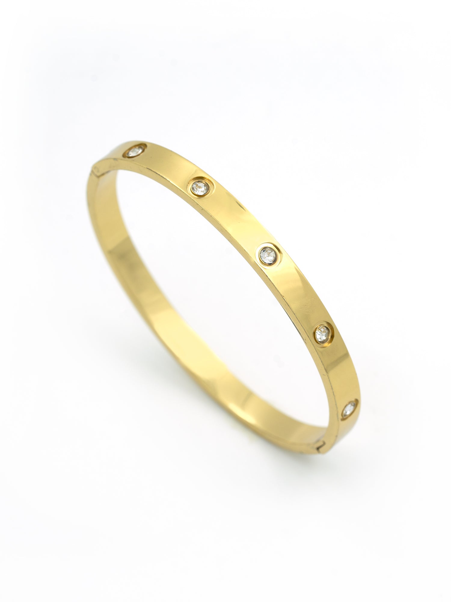 Artklim Gold Plated  Anti Tarnish Stone Bracelet