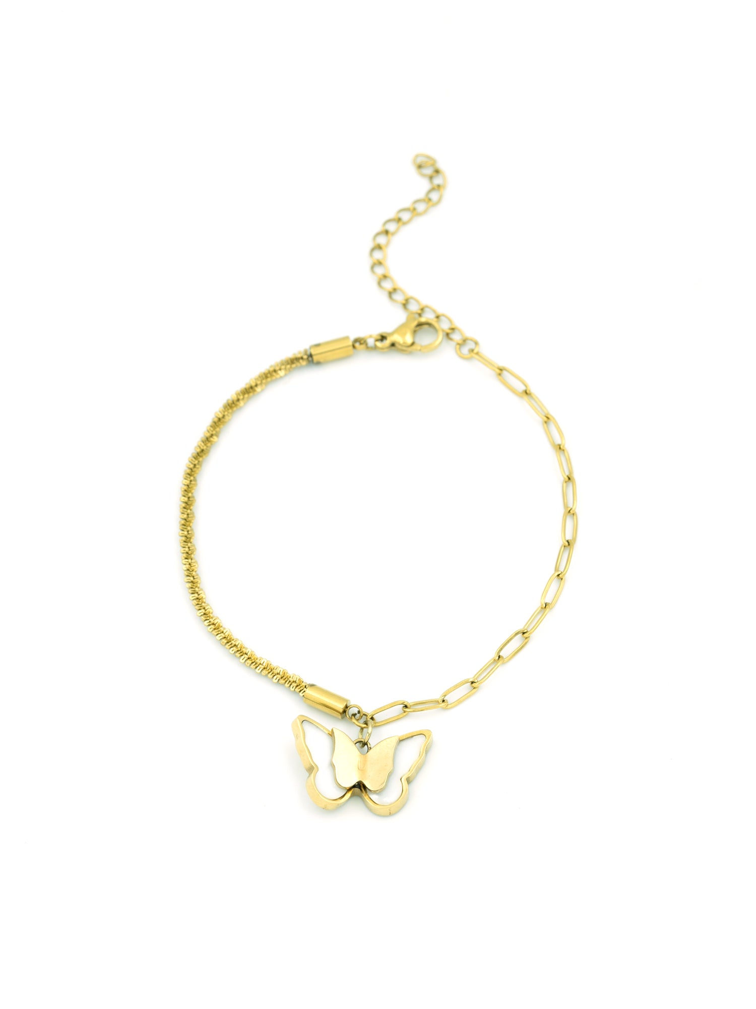 Artklim Golden Butterfly Bracelet