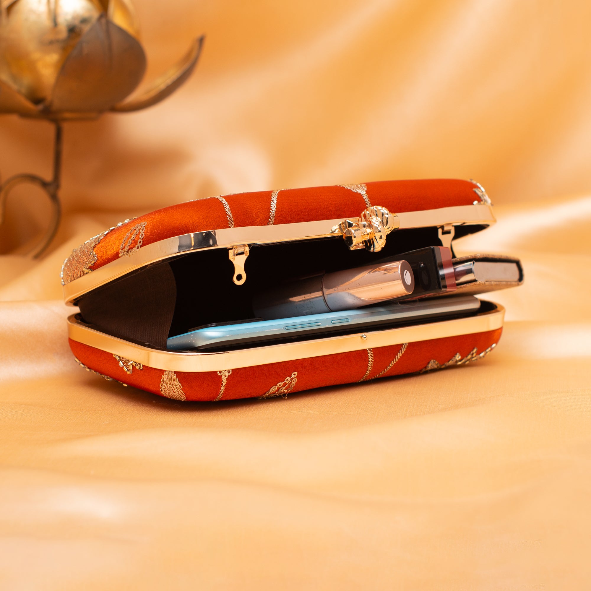 Artklim Royal Orange Blossom Clutch