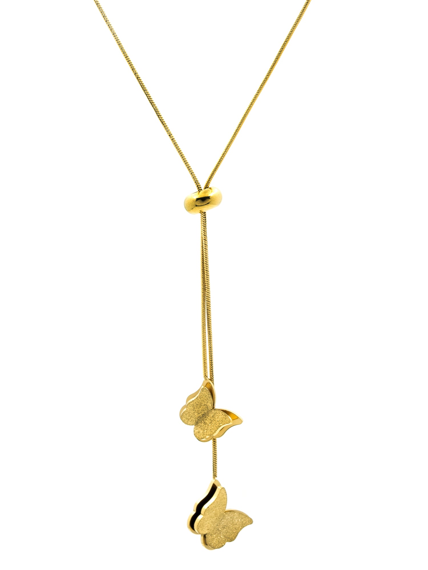Arklim Butterfly Whisper Adjustable Anti Tarnish Pendant
