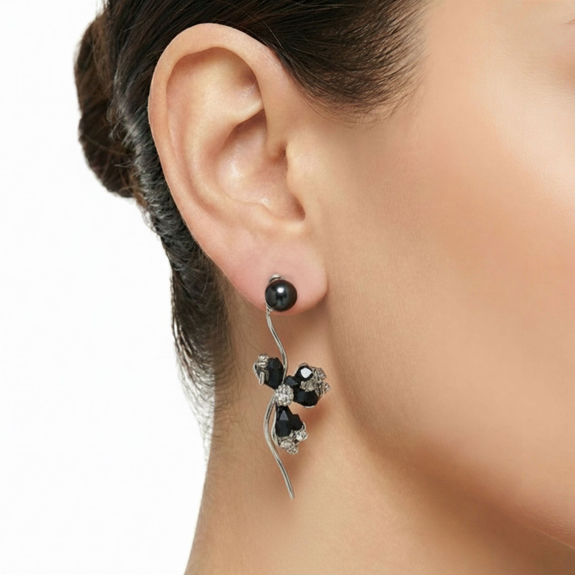 Artklim Anti-Tarnish Gold Plated Long Drop Earrings For Women