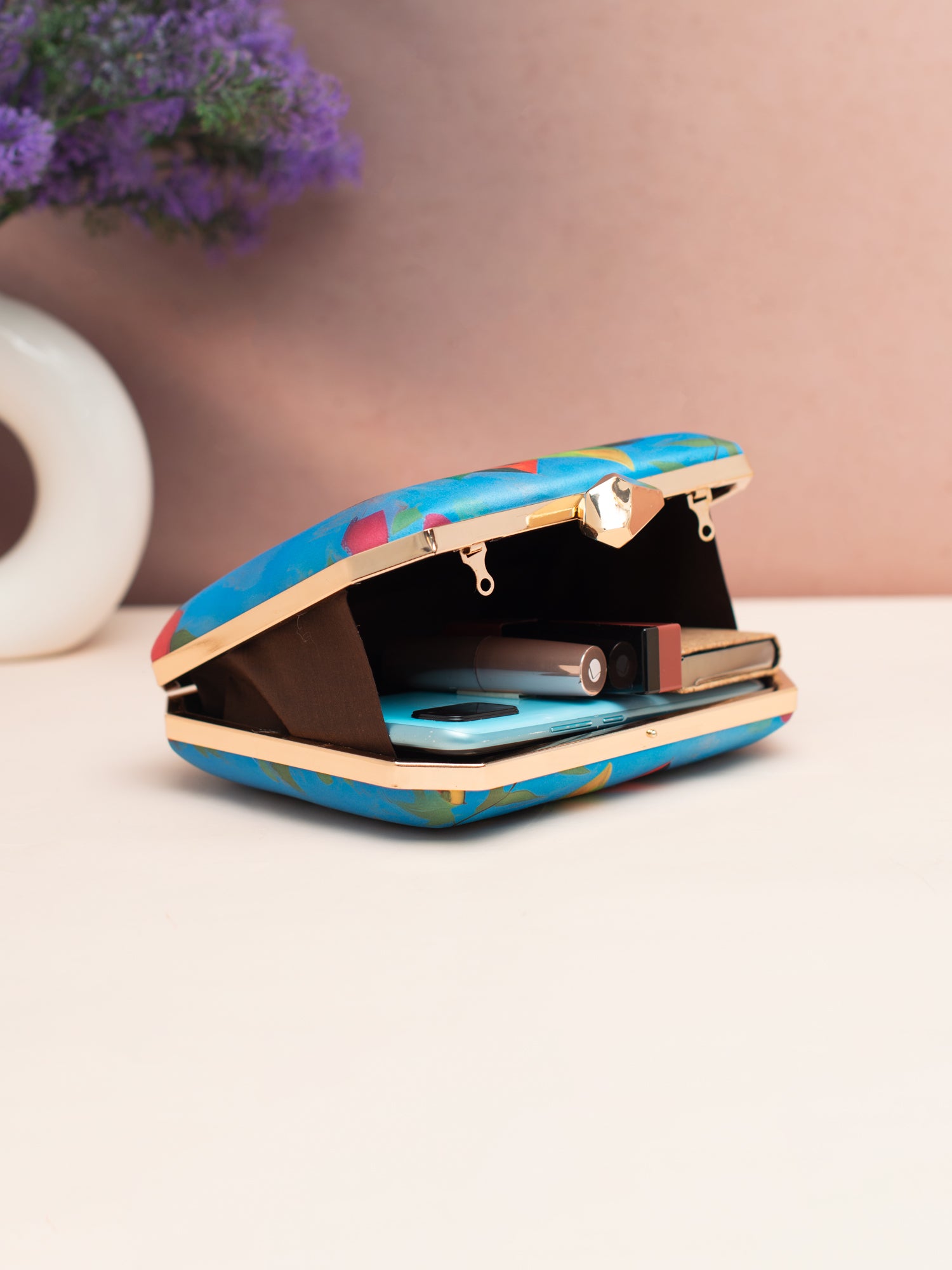 Artklim Butterfly Muse Printed Clutch