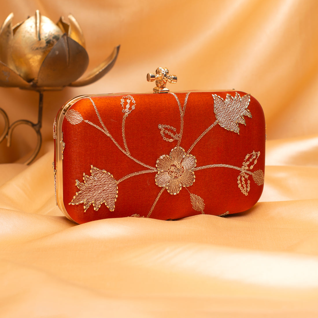 Artklim Royal Orange Blossom Clutch