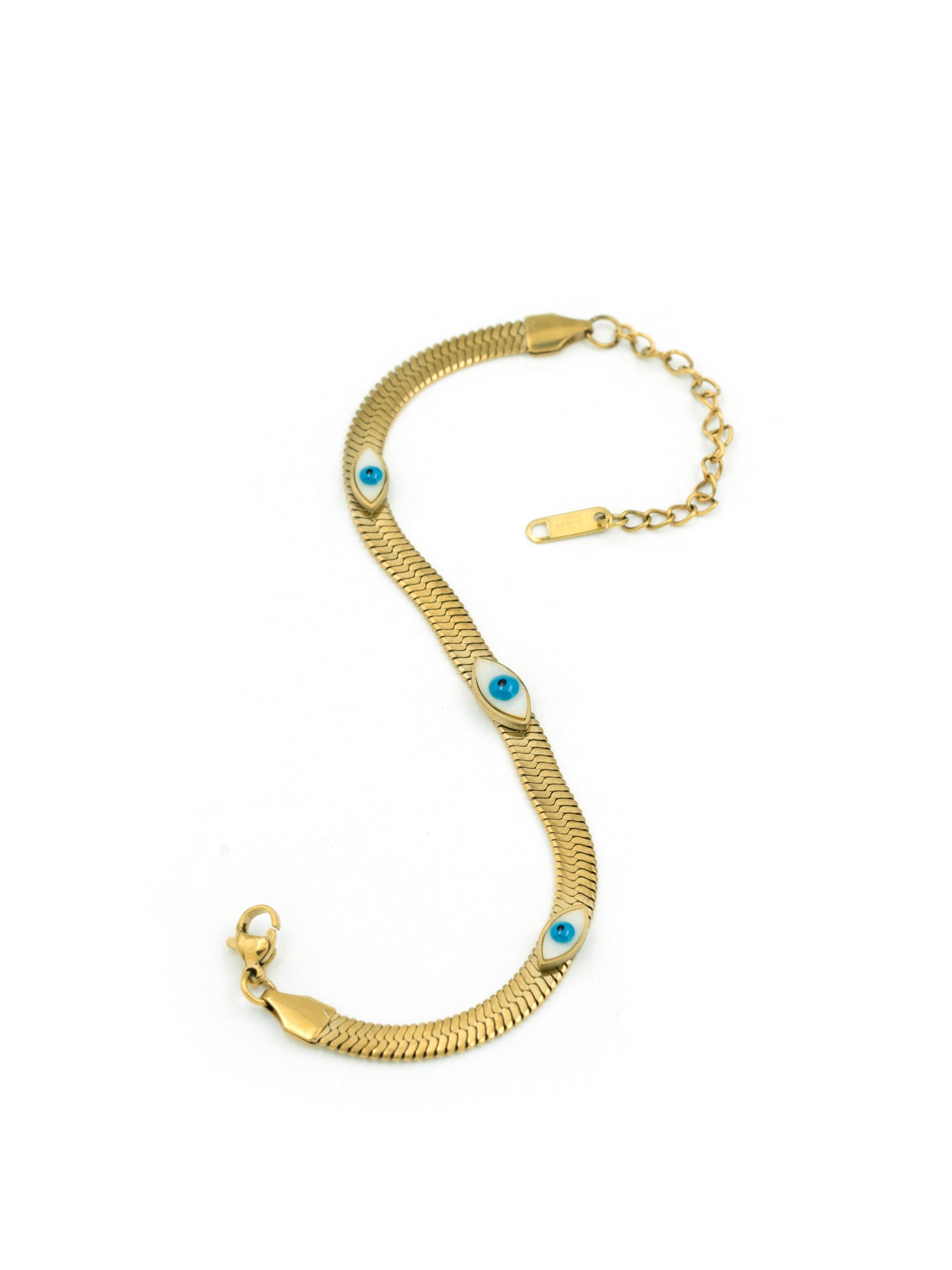 Artklim Blue Trio Evil Eye Bracelet