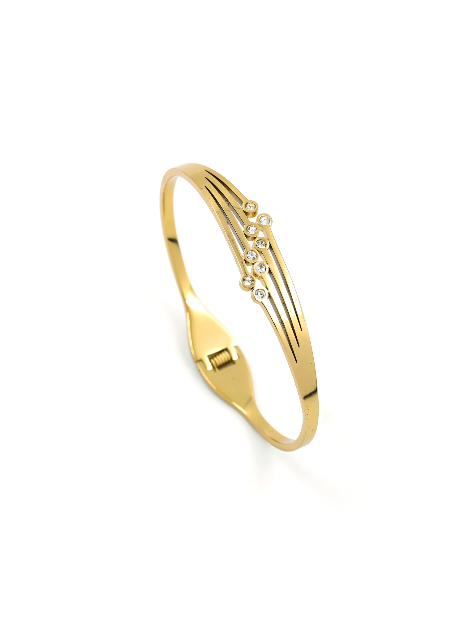 Artklim Radiant Flow Golden Bracelet