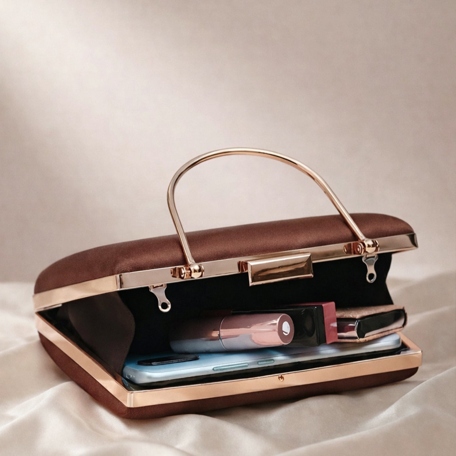 Artklim Elegant Women Artistic Handbag Style Printed Clutch