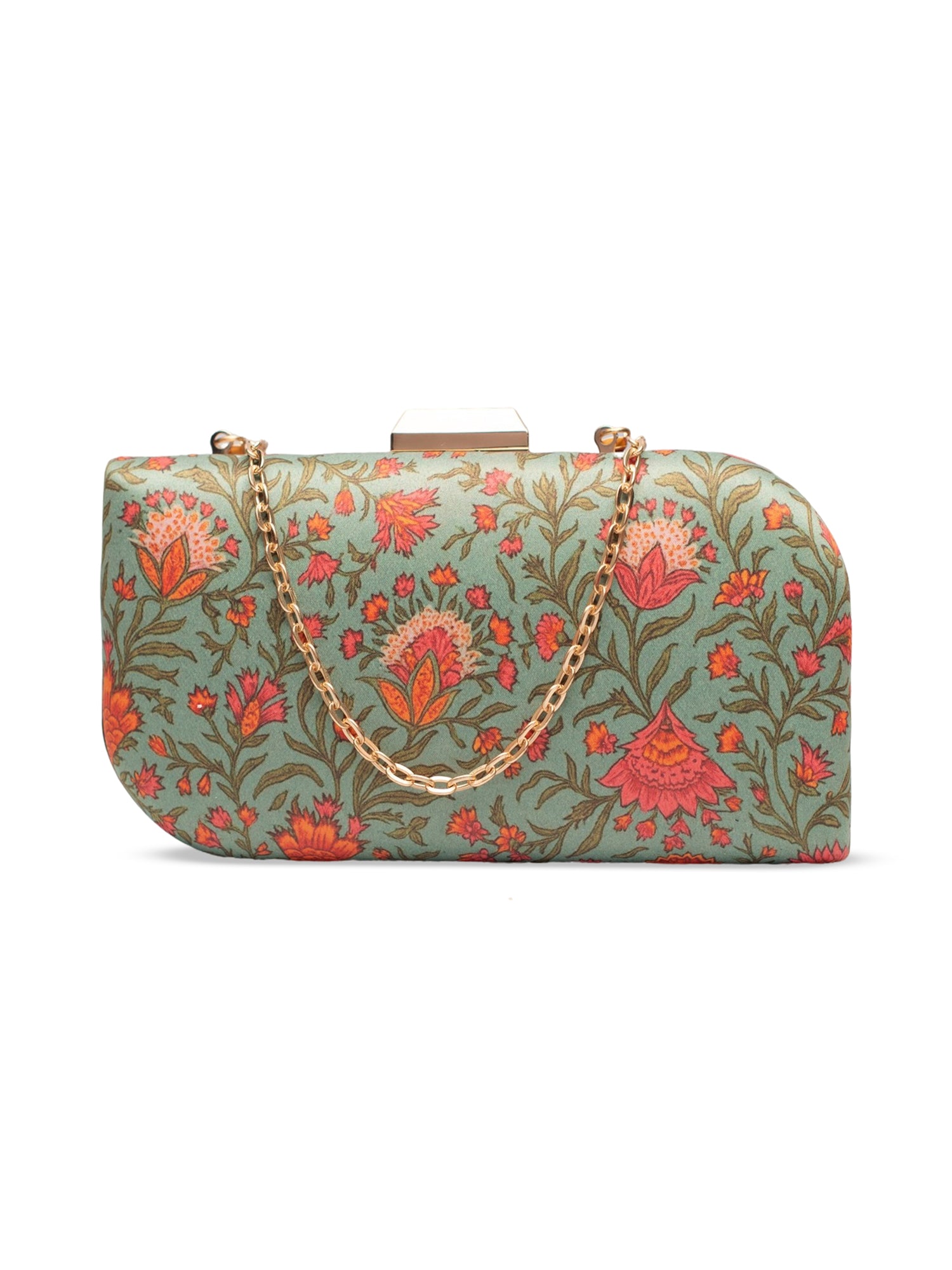 Artklim Garden Grace Printed Clutch