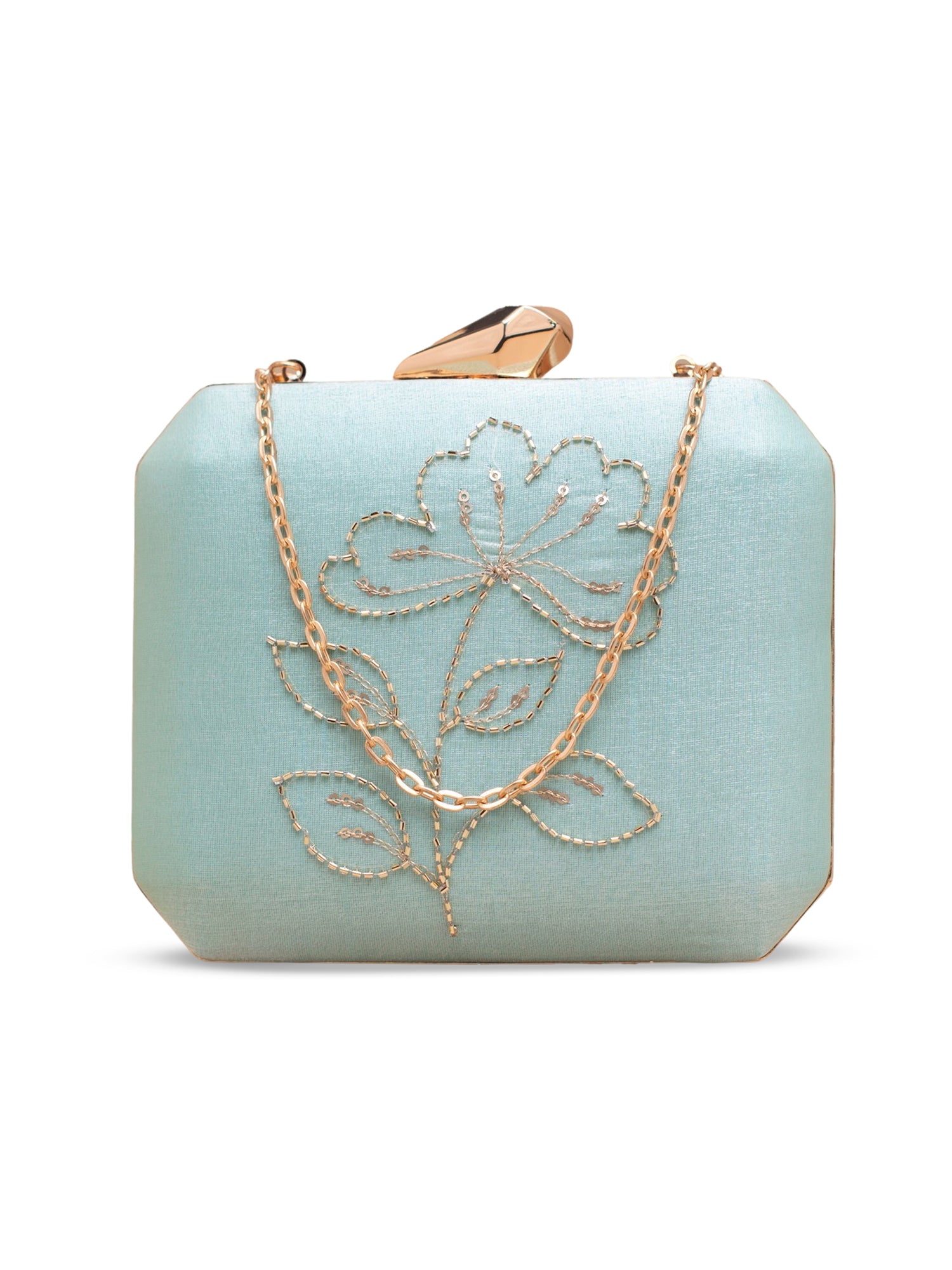 Artklim Aqua Bloom Elegance Clutch