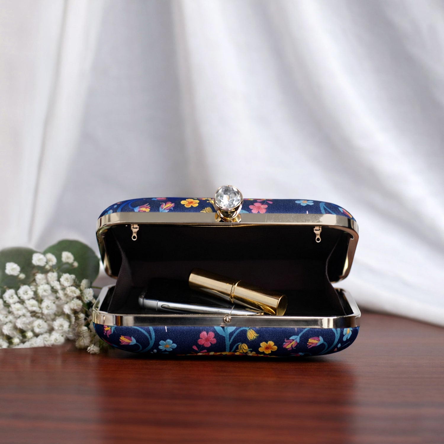 Krishna Printed Clutch