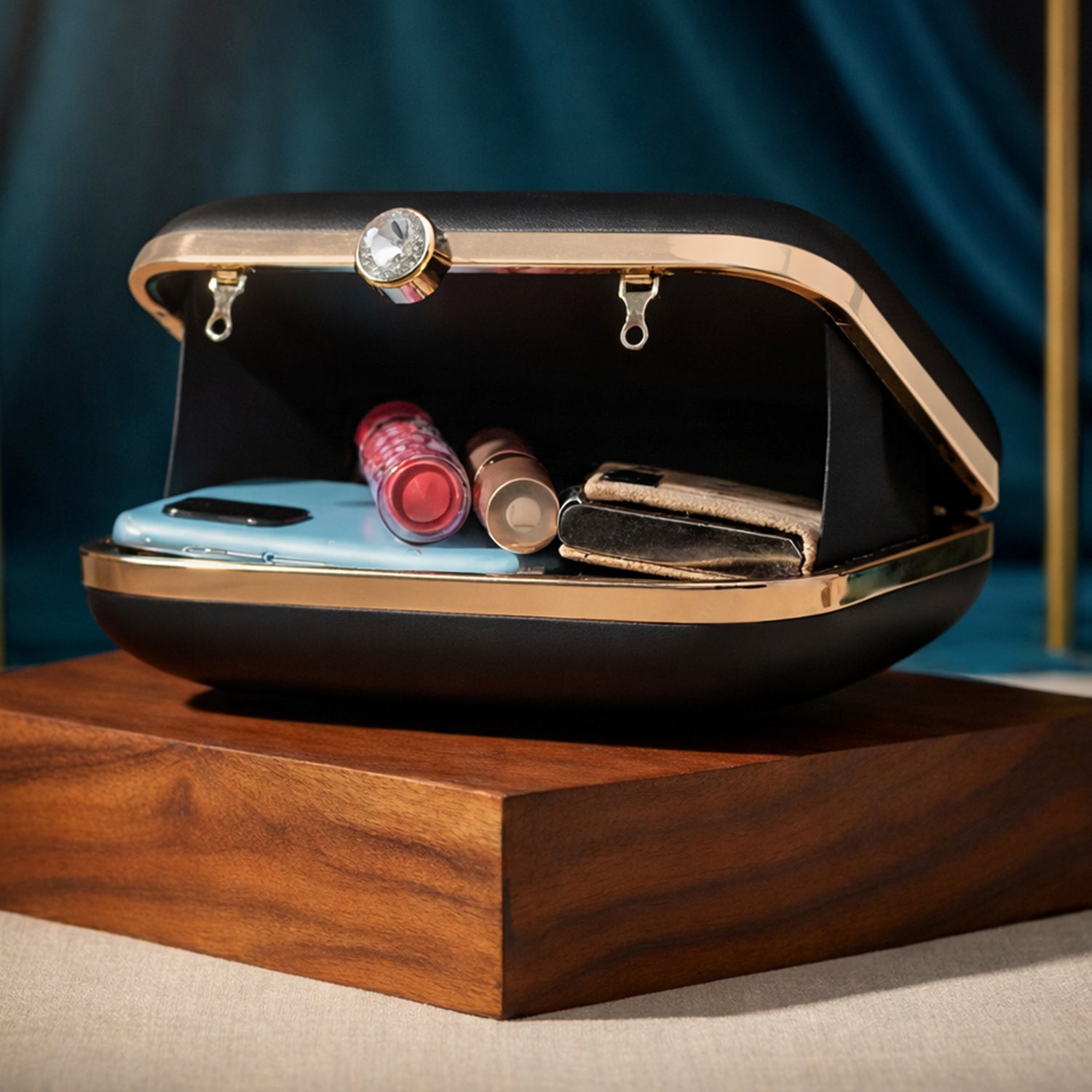 Buddha Printed Clutch