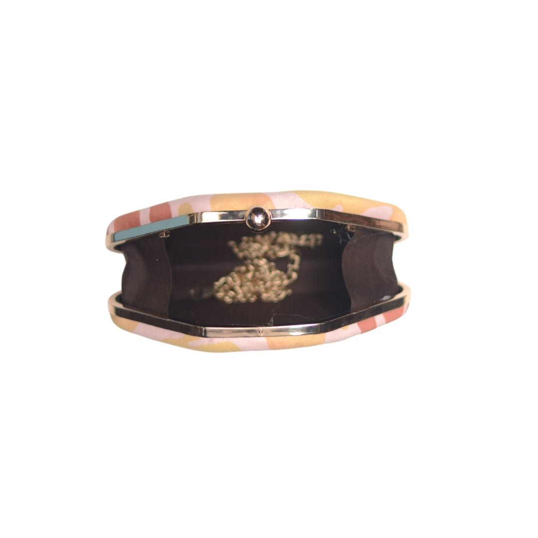 Artklim Pastel Floral Printed Clutch