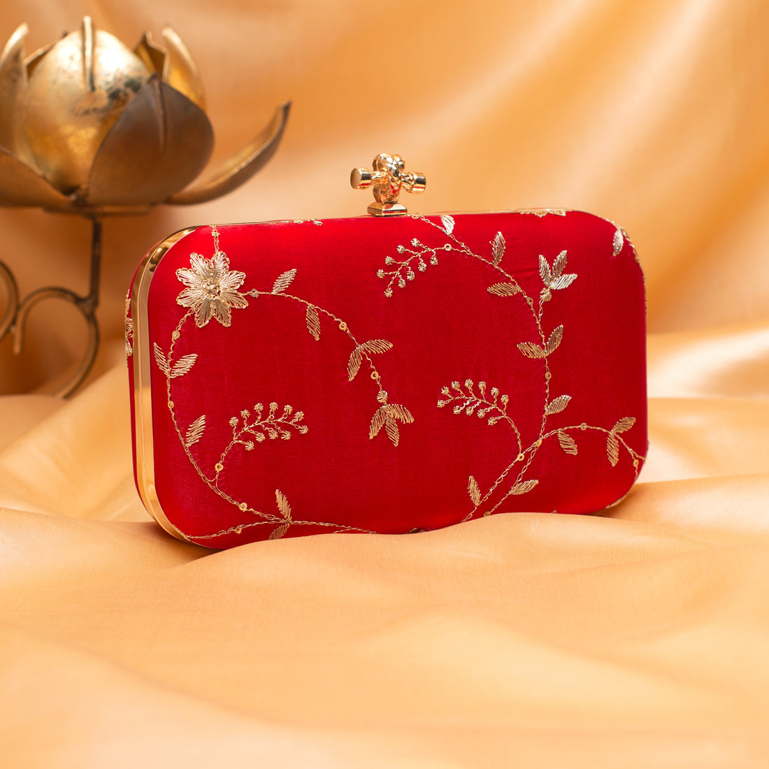 Artklim Royal Red Blossom Clutch
