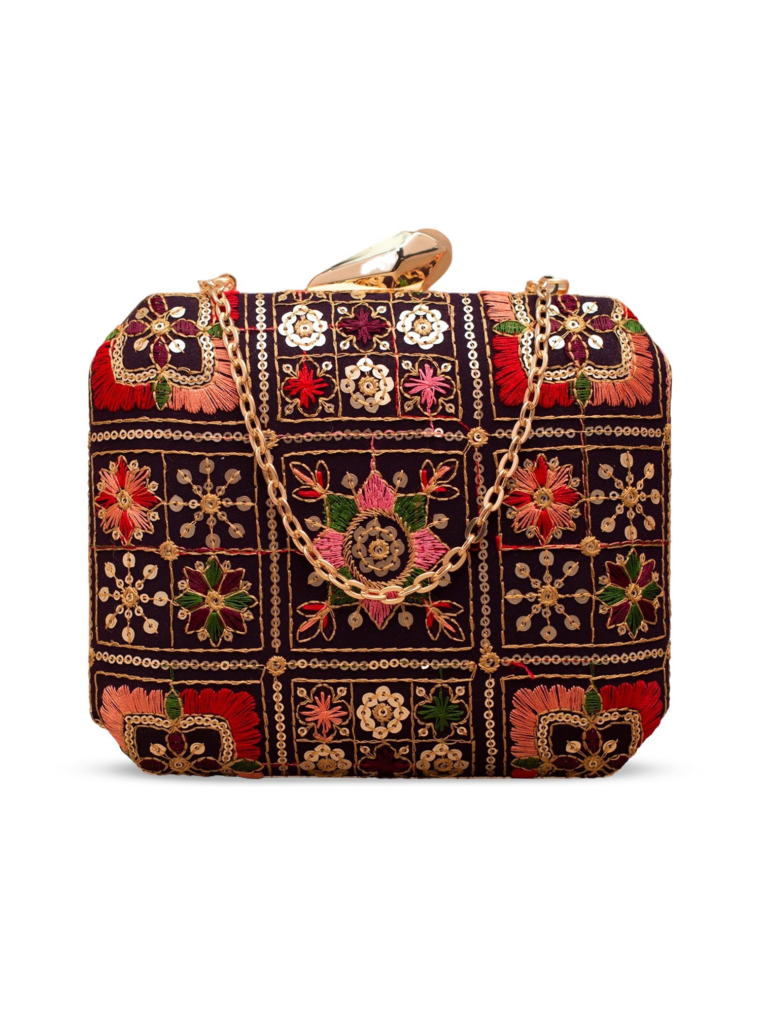 Artklim Regal Mosaic Bloom Clutch