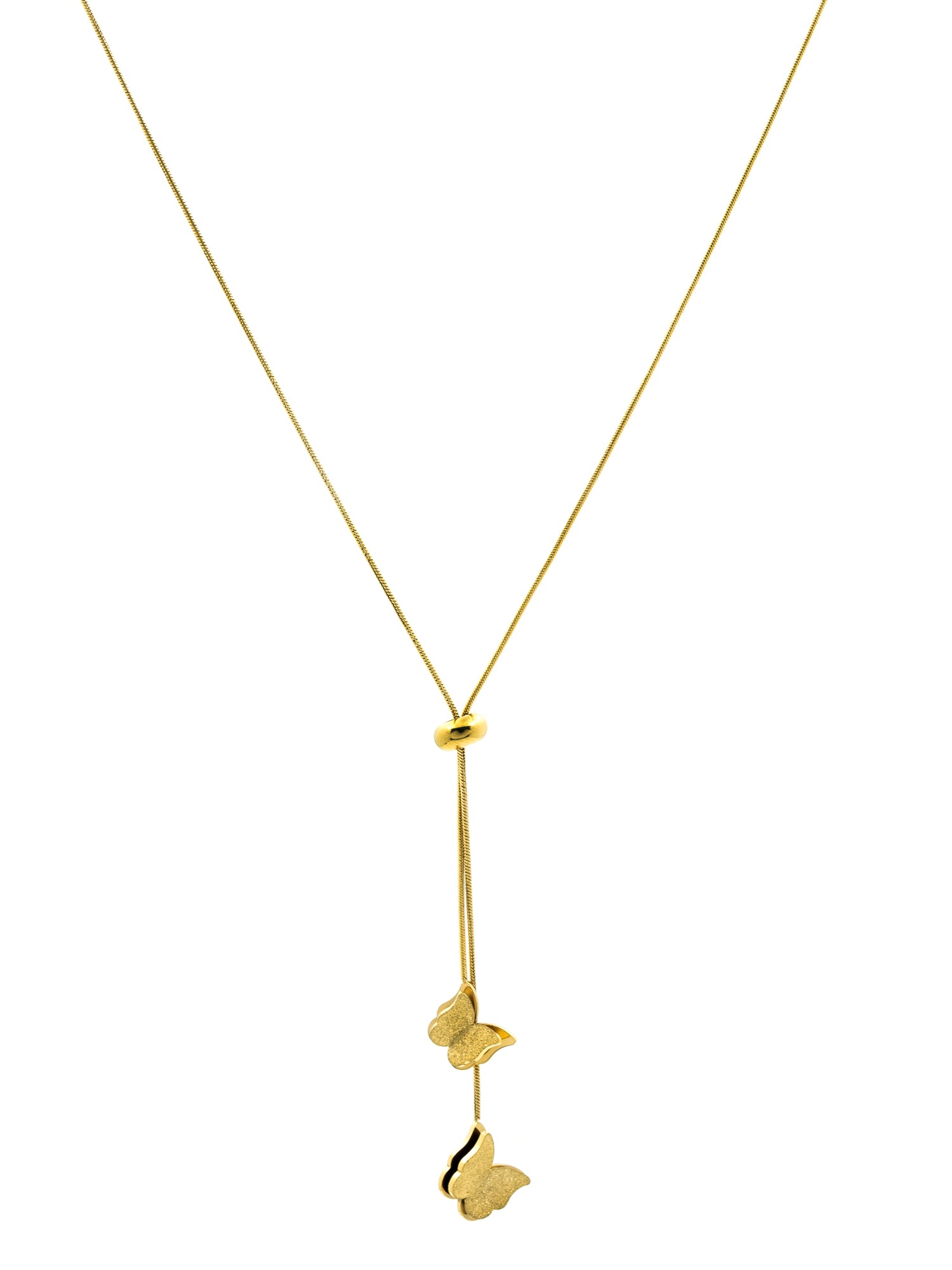 Arklim Butterfly Whisper Adjustable Anti Tarnish Pendant
