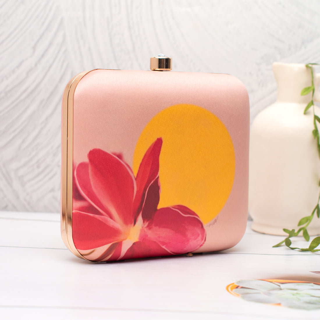 Artklim Sunset Blossom Luxe Clutch