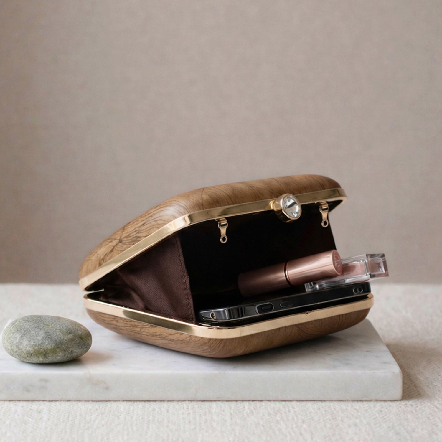 Artklim The Heritage Grace Braid Printed Clutch