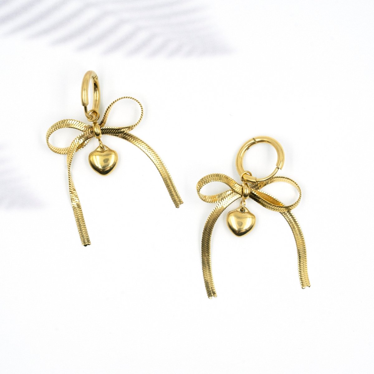 Artklim Korean Style Bow Earrings