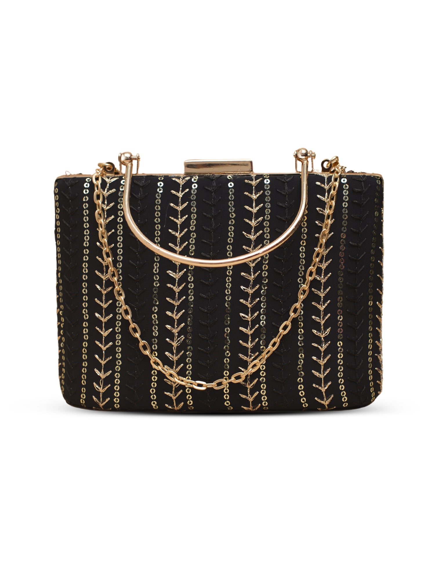 Artklim Golden Noir Clutch