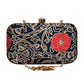 Dazzling Floral Printed Clutch