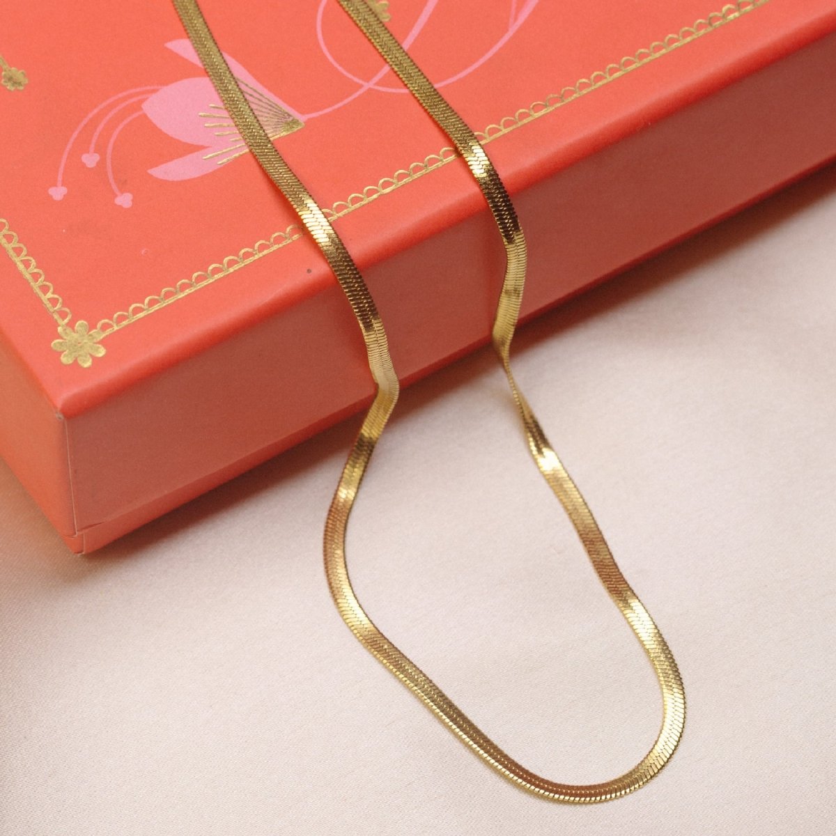 Artklim Gold Plated Chain for Women | Anti Tarnish Jewelry