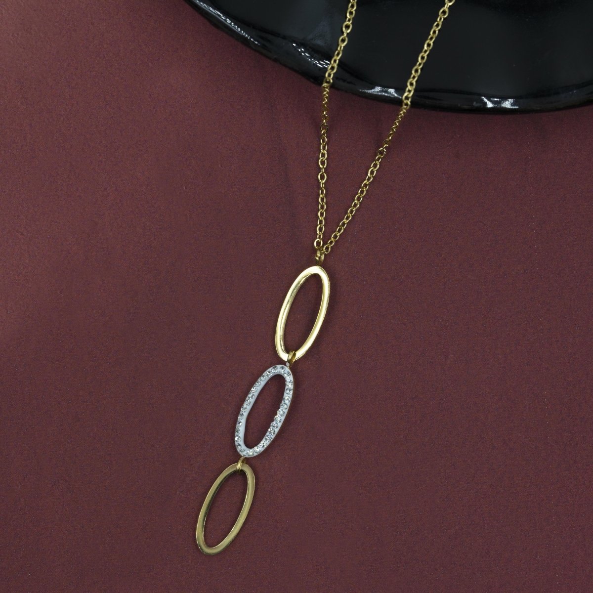 Artklim Gold Plated Designer Pendant Necklace