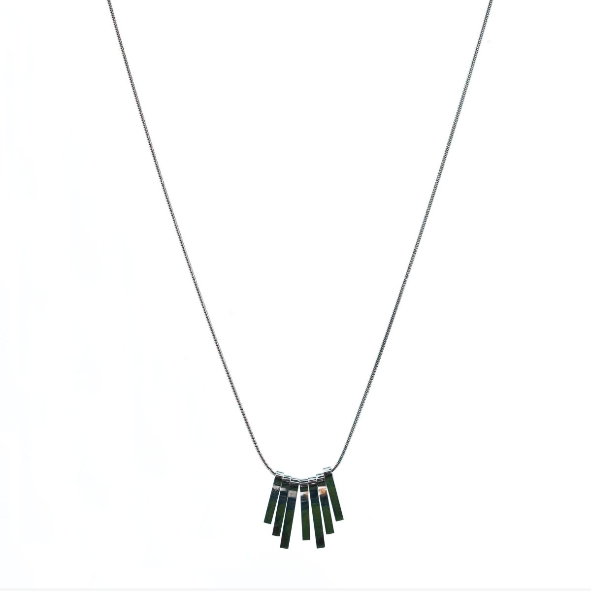 Artklim Silver Plated Chimes Pendant Necklace