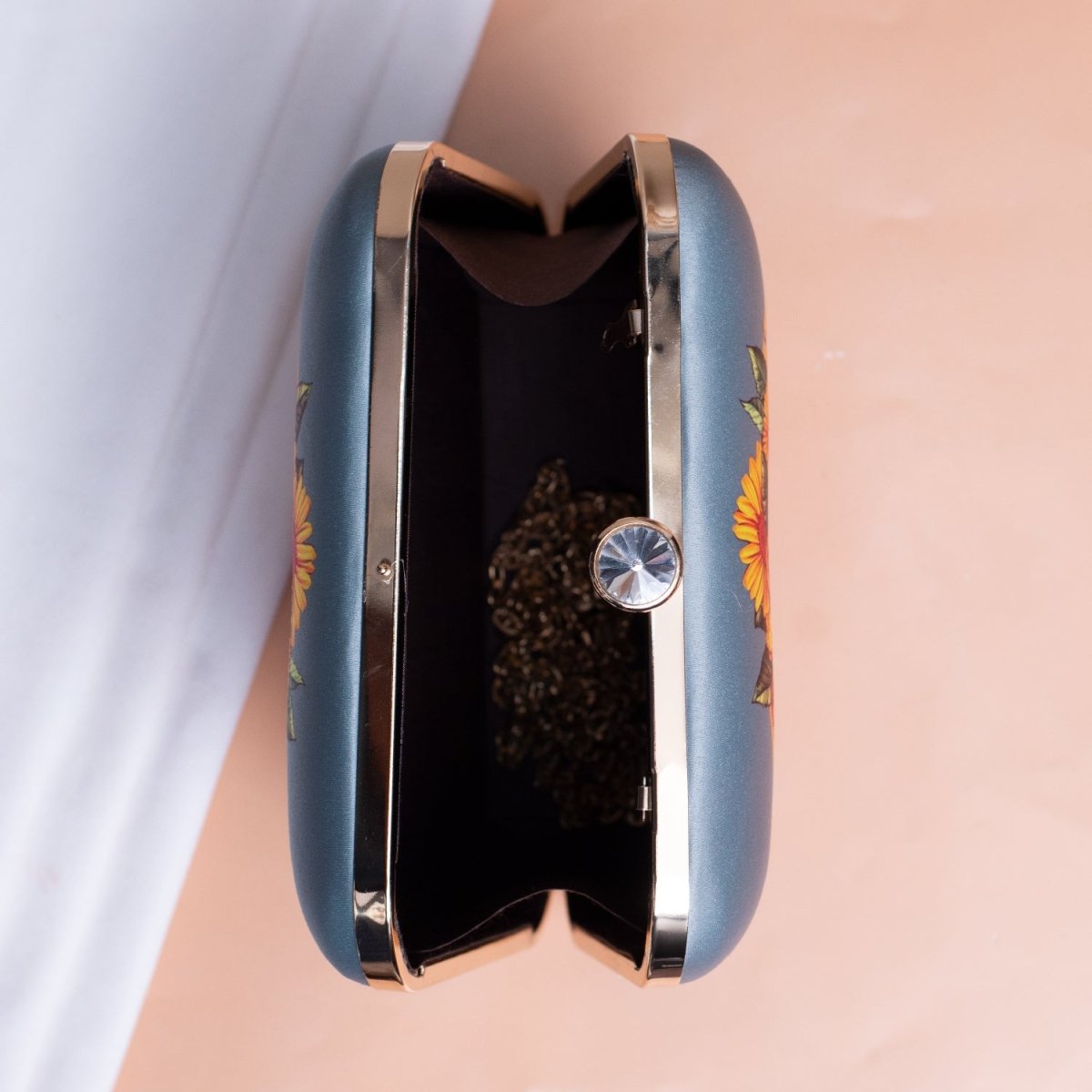 Artklim Frida Kahlo Printed Clutch