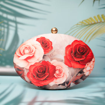 Rosy Rose Clutch