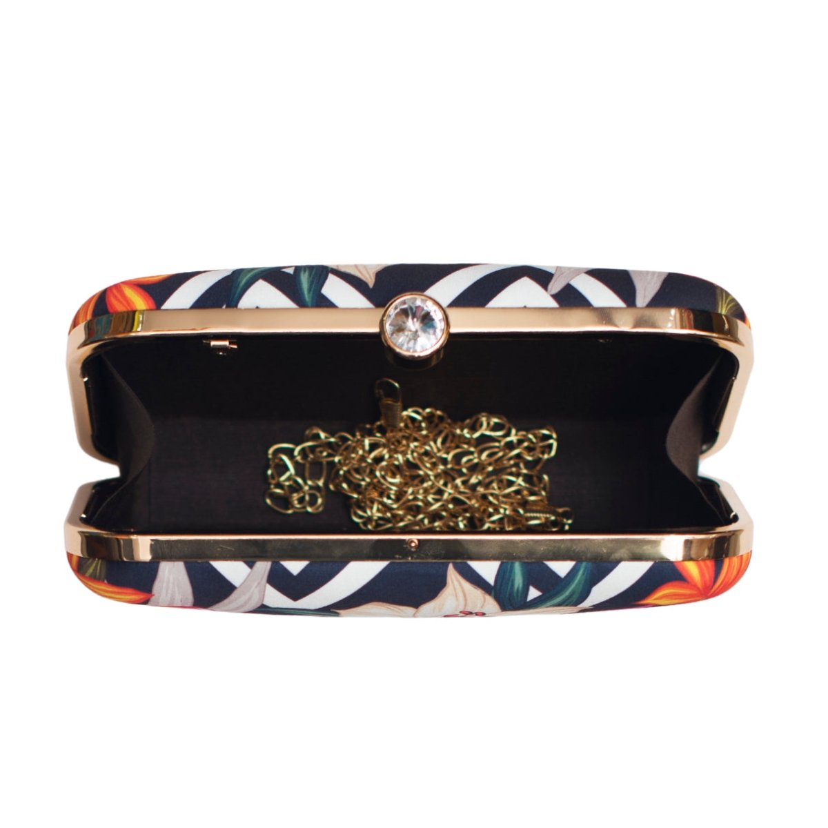 Blossomy Printed Clutch